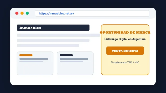 Modelo de aplicación comercial y proyectos digitales para inmuebles.net.ar